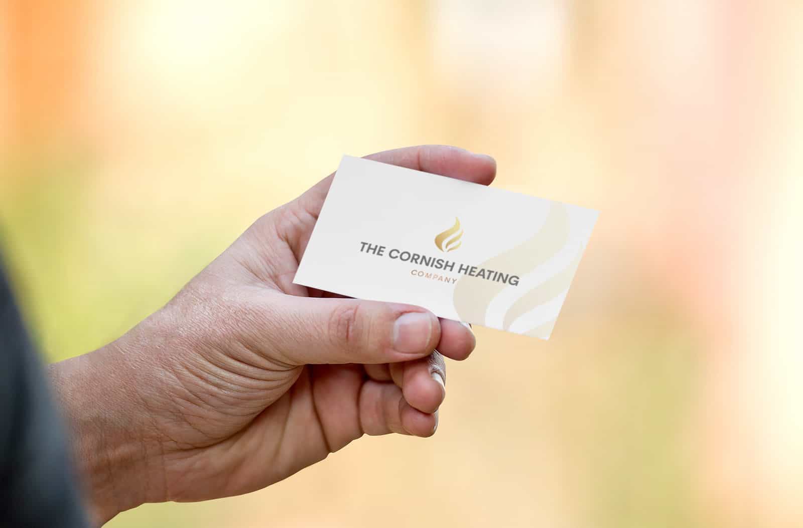 The Cornish Heating Company business card