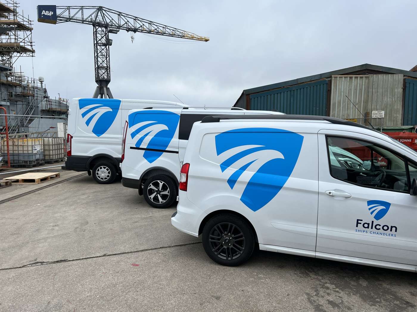 Falcon Ships Chandlers project